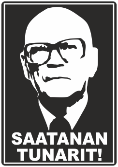 Saatanan tunarit, tarra