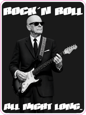 Kekkonen Rock´n Roll, tarra